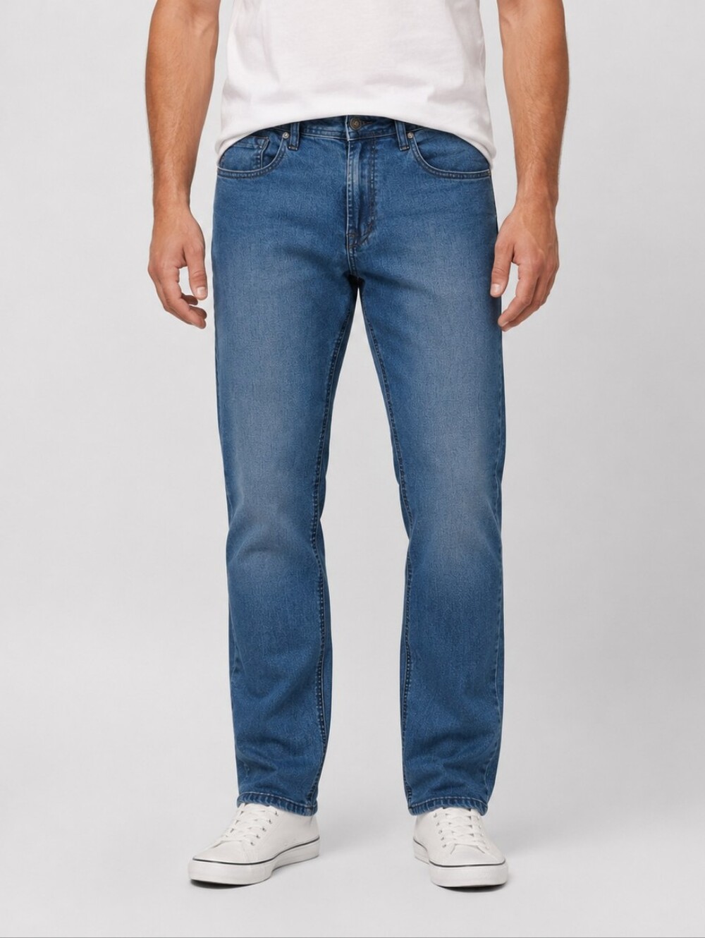 BUFFALO David Bitton Men's 34 AXEL Slim Stretch Straight Leg Jeans (34 x 33)